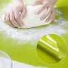 40*50 cm Silikon Ölçekli Kullanımı Kolay Hamur Açma Matı Ekmek Mantı Makarna Hamuru Yoğurma Matı (5343)