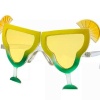 Margarita Parti Gözlüğü Sarı Renk 16x8 cm (5343)