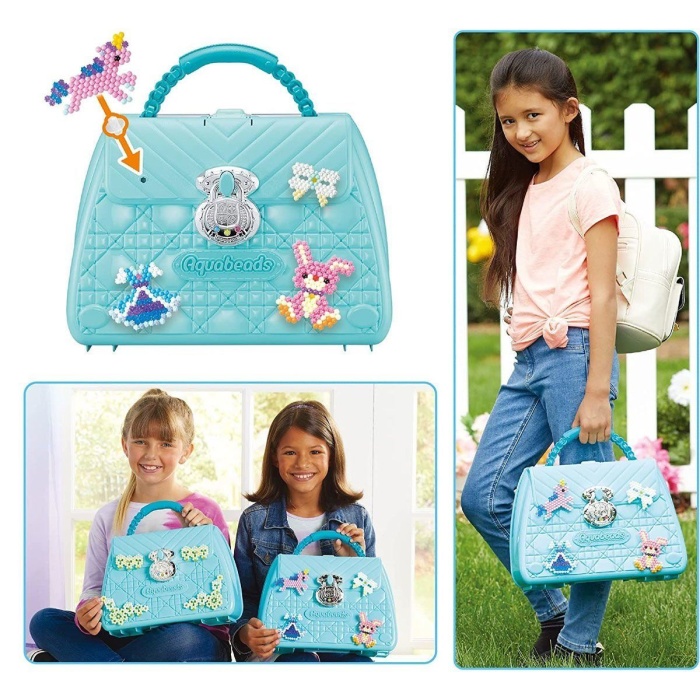 31914 AquaBeads Çantalı Delüks Set 1400 parça +4 yaş