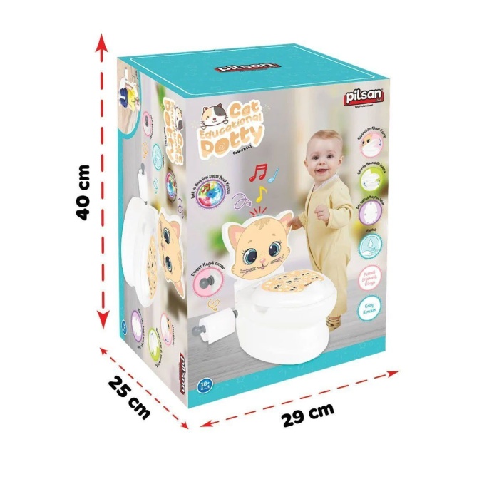 07 563 Eğitici Kedi Klozet