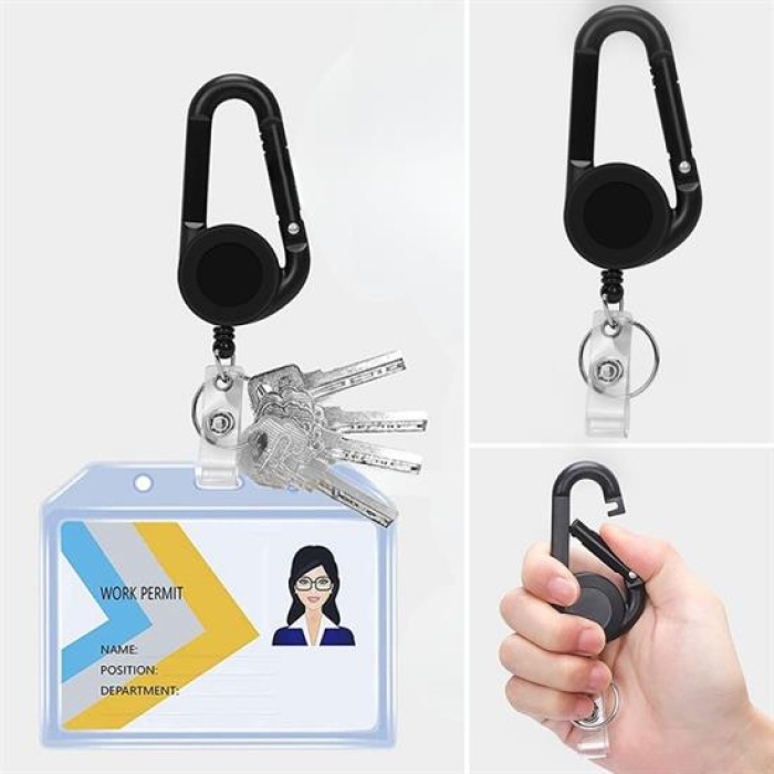 Teleskopik Karabina Anahtarlık (5343)