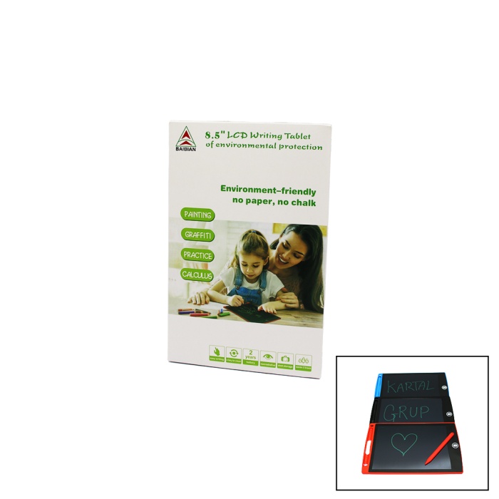 TABLET DİJİTAL - 8.5 inç  YAZI TAHTASI - ÇİZİM TABLETİ (5343)