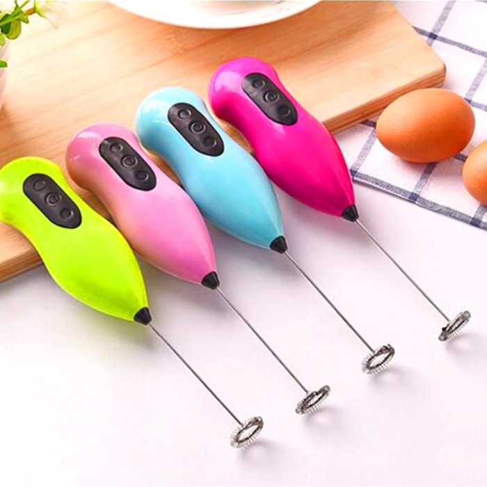 Mini Pilli Karıştırıcı ve Köpürtücü El Mikseri (5343)