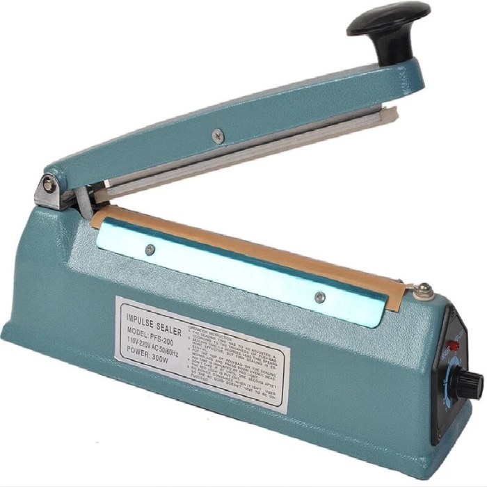 Poşet Ağzı Torba Kapatma Yapıştırma Makinası Demir 20 Cm (5343)