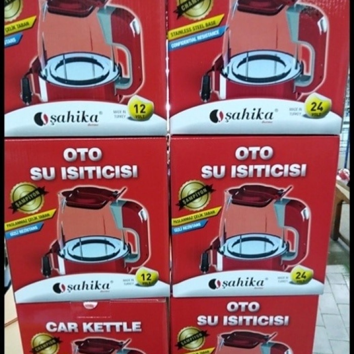 12V OTOMATİK ARAÇ OTO KETTLE SU ISITICISI ÇAKMAKLIK FİŞLİ (5343)