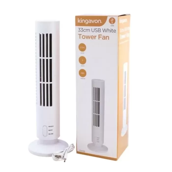 Kule Tipi USB Elektrik Fan Yapraksız Klima Fanı (5343)
