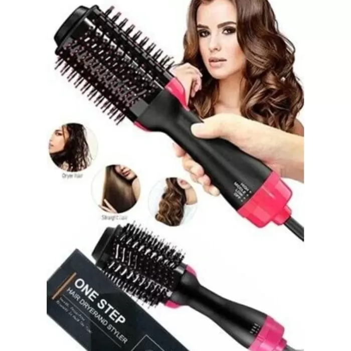 One Step Saç Şekillendirici ve Saç Düzleştirici Fön Tarağı (5343)