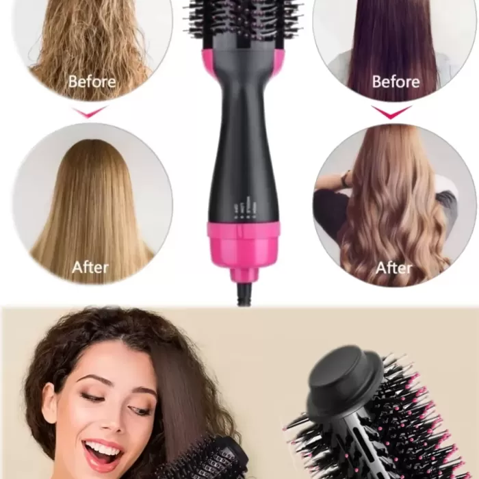 One Step Saç Şekillendirici ve Saç Düzleştirici Fön Tarağı (5343)