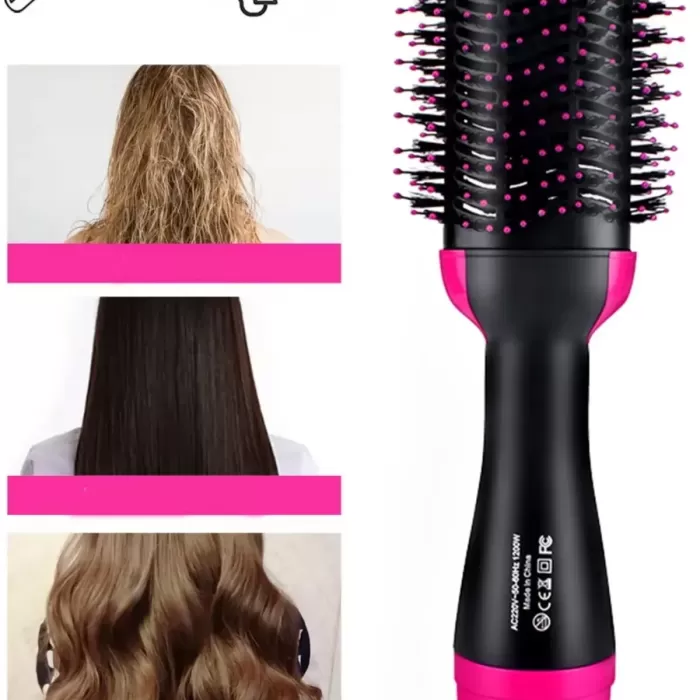 One Step Saç Şekillendirici ve Saç Düzleştirici Fön Tarağı (5343)