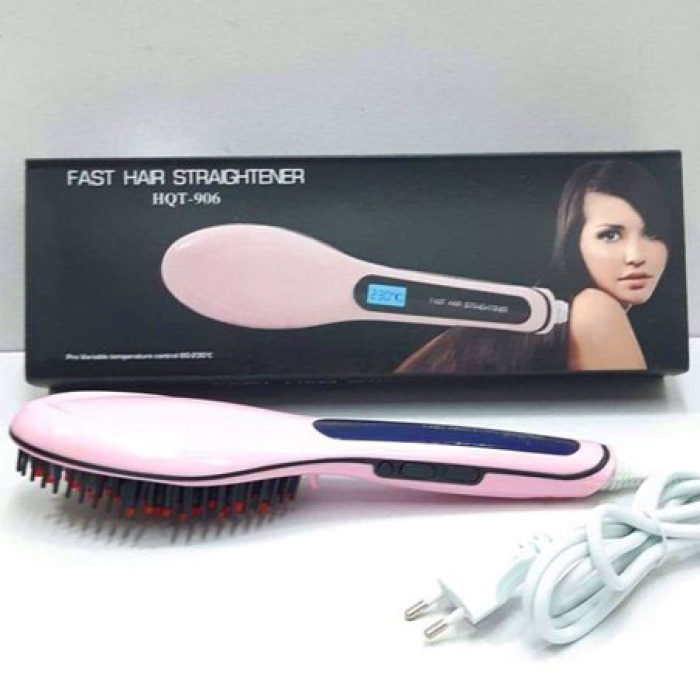 FAST HAIR STRAIGHTENER HQT-906 DERECE GÖSTERGELİ SAÇ DÜZLEŞTİRİ (5343)