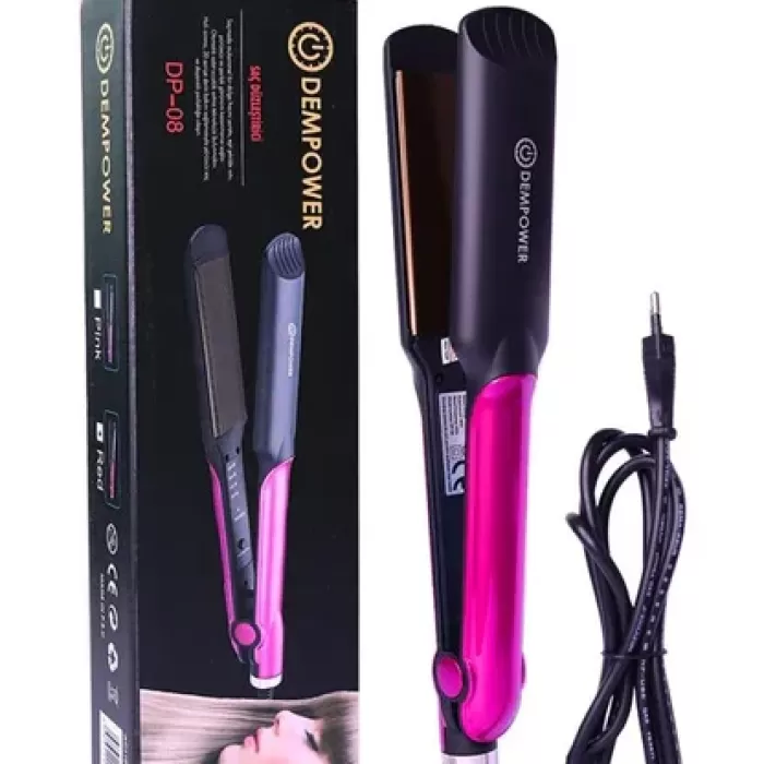 Seramik Kaplı Pembe Detay Saç Düzleştirici (5343)