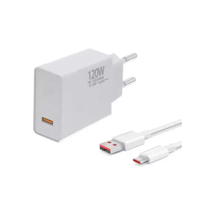 120W Süper Hızlı Şarj Cihazı - USB Type-C (5343)