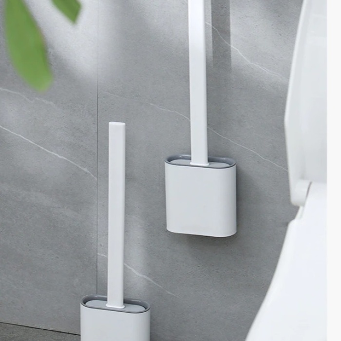 Hijyenik Klozet Temizleme Silikonu Esnek Fırça (5343)