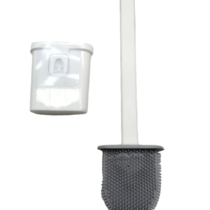 POŞETLİ SİLİKON KLOZET WC FIRÇA SETİ (5343)