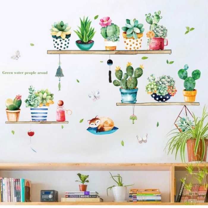 Raf Tasarımlı Karışık Dizaynlı Yapışkanlı Sticker Seti (5343)