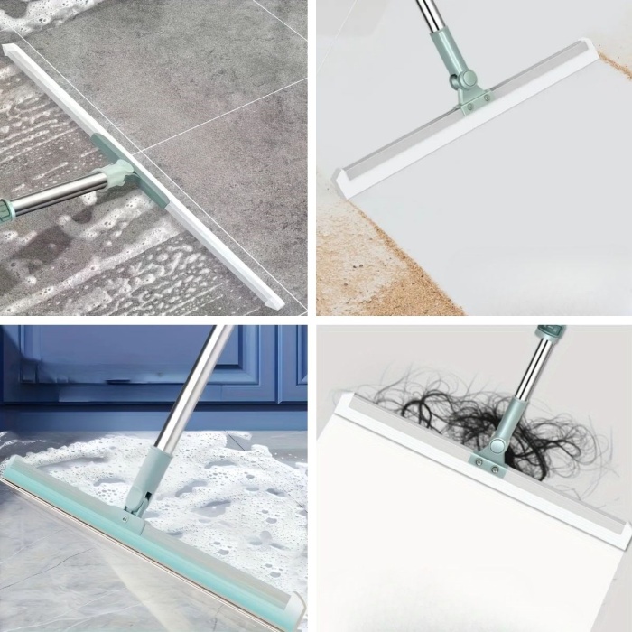 Teleskopik Oynar Başlıklı Cam,Zemin Silme Aparatı Çekçek (5343)