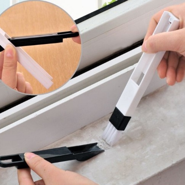 Klavye ve Pencere Oluğu Temizleme Fırçası Mini Kürekli (5343)