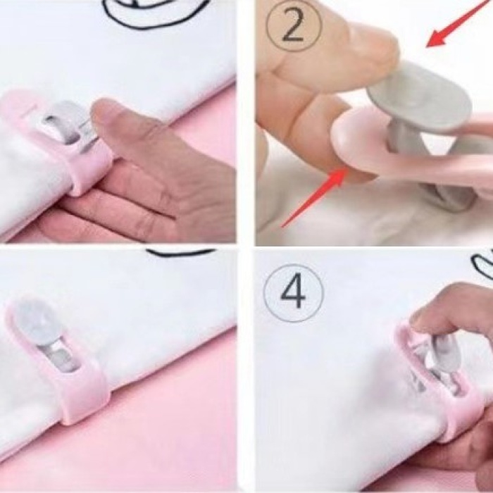 Mandallı Yorgan Sabitleme Klipsi 10 Adet (5343)