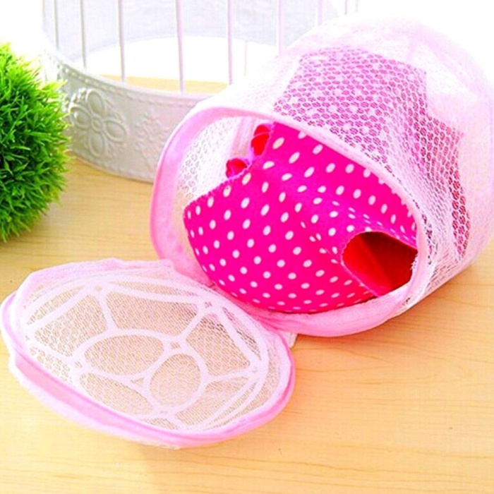 Sütyen Yıkama Filesi Tam Korumalı Hassas Çamaşır Yıkama Aparatı (5343)