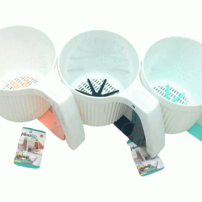 PLASTİK PRATİK ÇEVİRMELİ UN ELEK (5343)