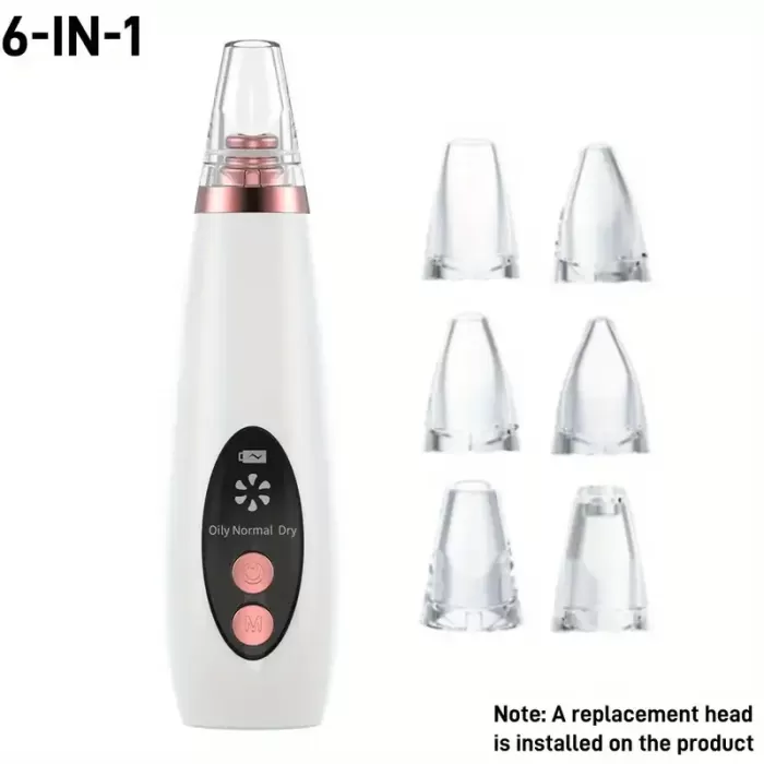 Dijital Göstergeli Siyah Nokta Vakum Cihazı 6 Başlık (5343)