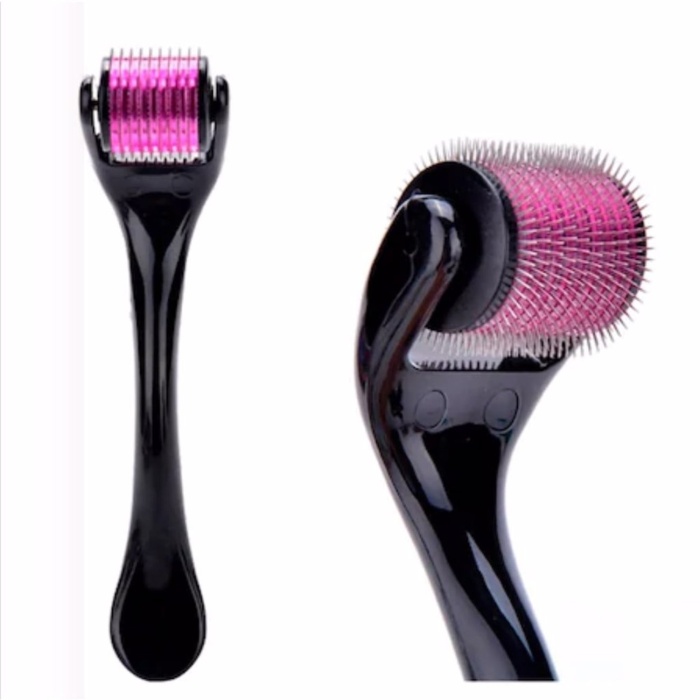 DERMA ROLLER SYSTEM 0.5 TİTANYUM İĞNELİ CİLT BAKIM ALETİ 540 İĞNELİ (5343)