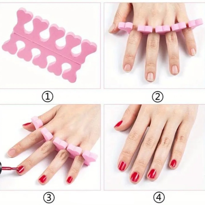 Parmak Ayırıcı Sünger Manikür Pedikür Aparatı 5 ADET (5343)