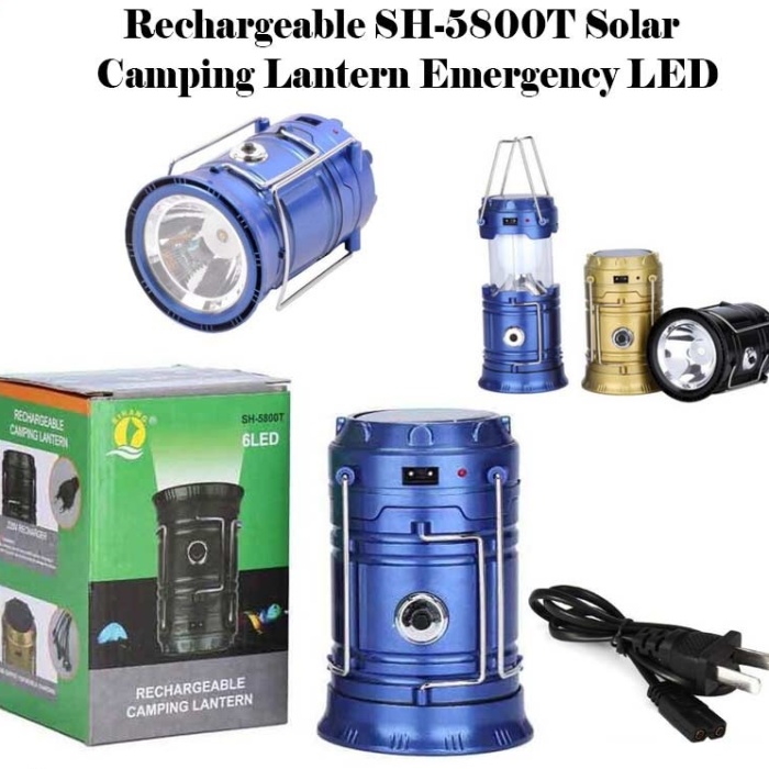 Fanus Şeklinde Mercekli Kamp Lambası (5343)