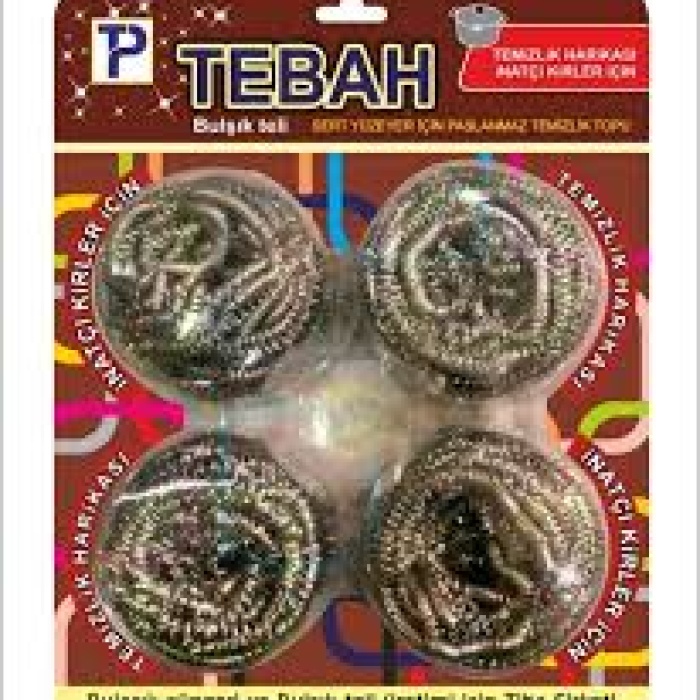 4 PARÇA  BULAŞIK TOP TELİ (5343)