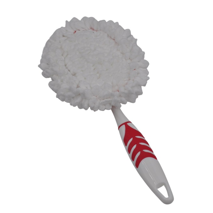 Mikrofiber Duster Toz Leke Kir Alıcı Temizleyici Tutacaklı Temizlik Bezi Aparatı Malzemesi (5343)