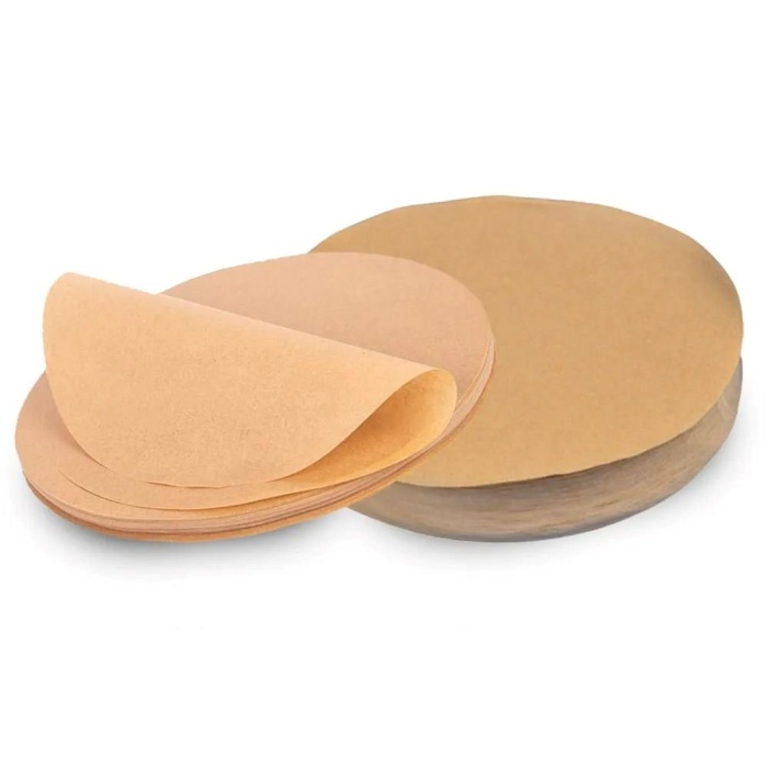 50 Adet Air Fryer Pişirme Kağıdı Yağ Geçirmez  21,5 cm Yuvarlak Model XXL Model Uyumlu (5343)