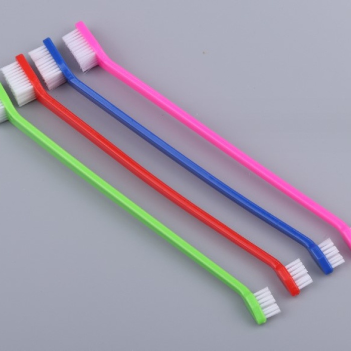 Çift Taraflı Hayvan Diş Fırçası 4 lü set (5343)