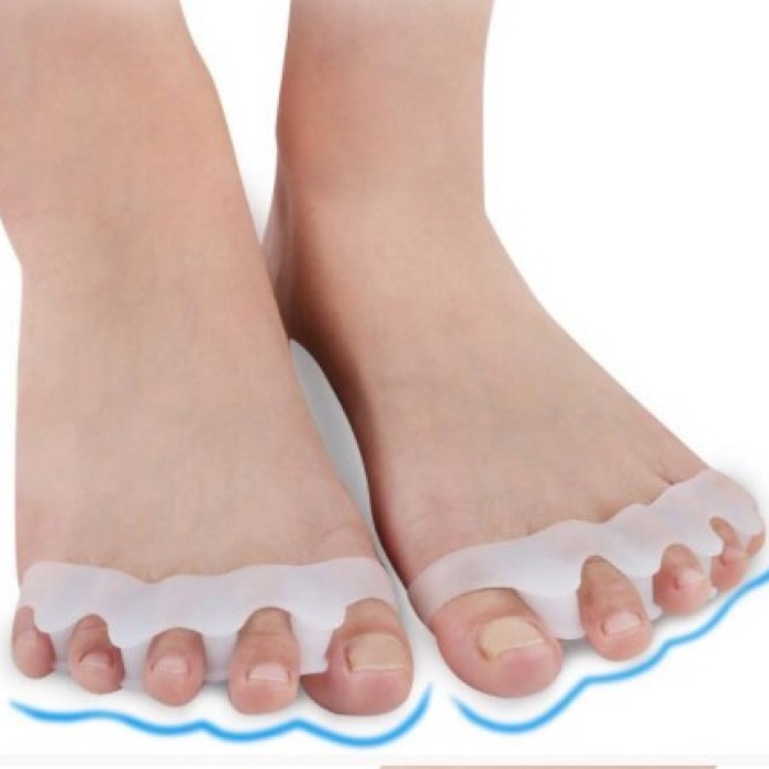 5 Parmak Ayıran Geçmeli Makara Beyaz Renk (5343)