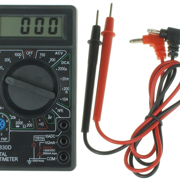 Avometre Dijital Ölçü Aleti Multimetre (5343)