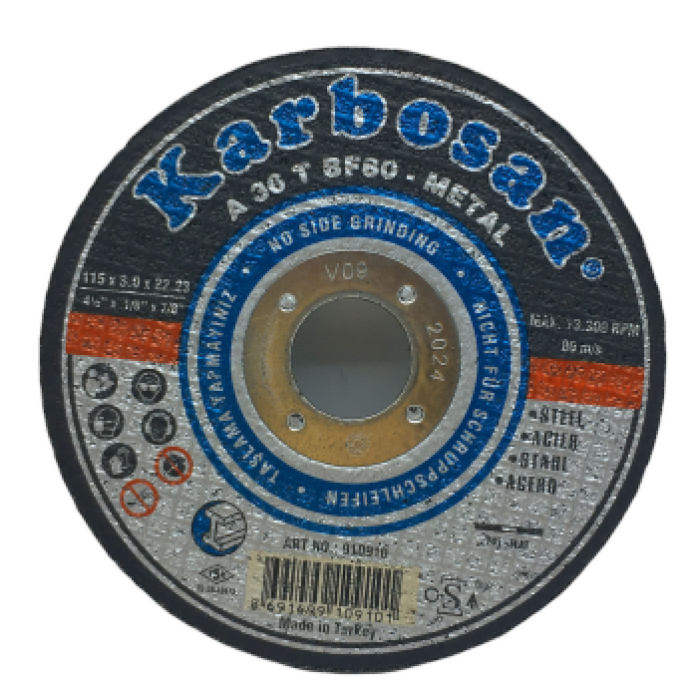 METAL KESİCİ DİSK 115MMX3.0X22 (5343)