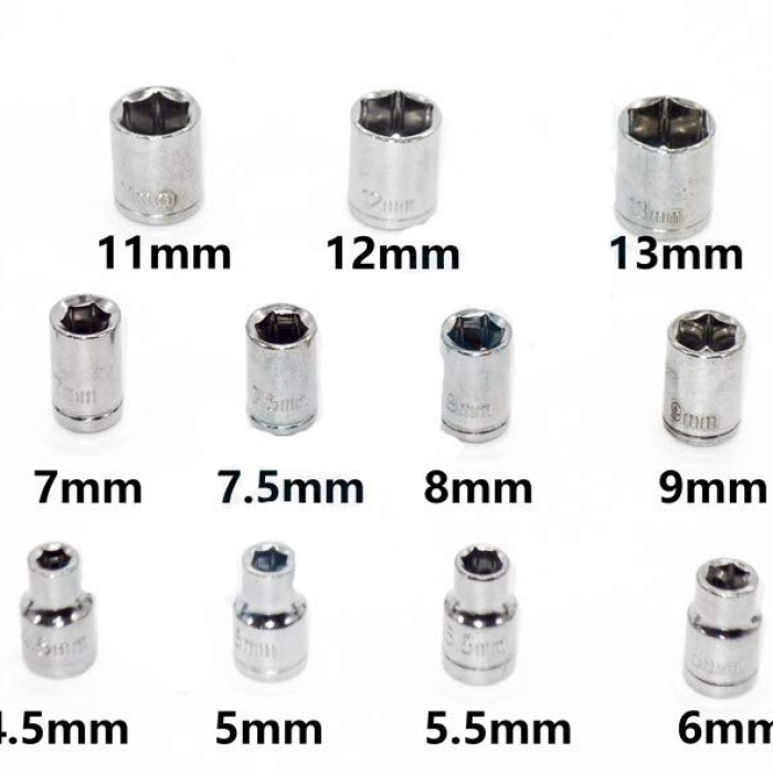 40 PARÇA  LOKMA TAKIMI PLASTİK KUTULU COMBINATION SOCKET WRENCH SET (5343)