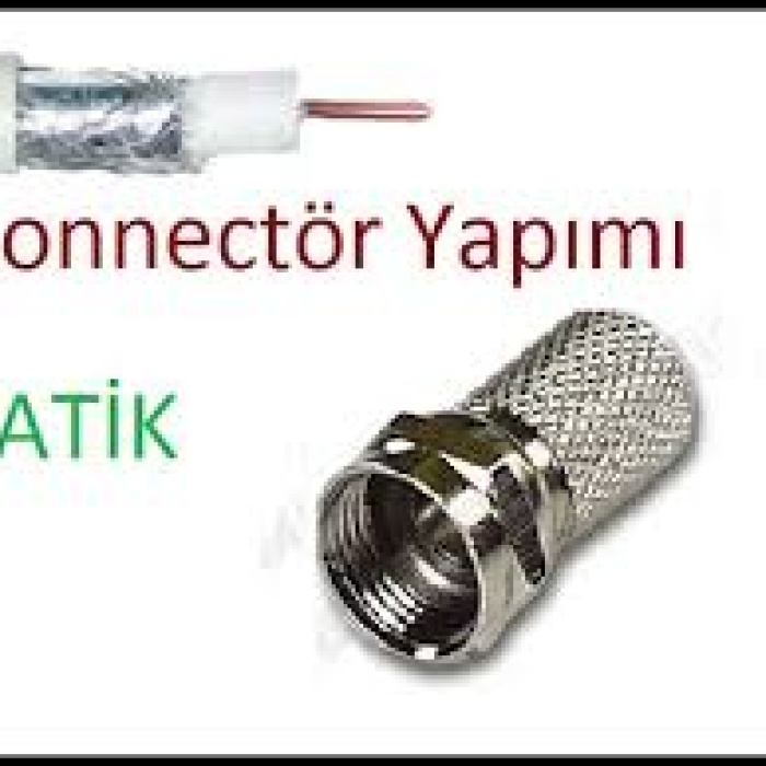 EF VİDA 50 PARÇA  UYDU KONNEKTÖR RG-6-F (5343)