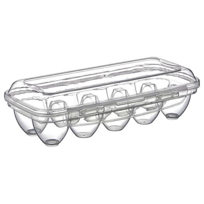 10 Bölmeli Kilitli Kapaklı Yumurtalık Saklama Kutusu YU110 (5343)