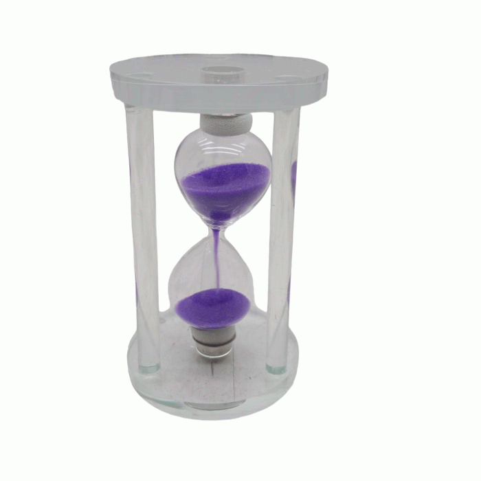 ORTA CAM KUM SAATİ CAM STANDLI (5343)