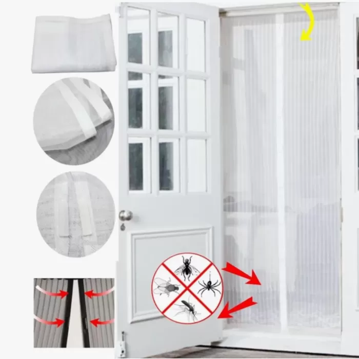Mıknatıslı Kapı Sinekliği Tül Perde 105 x 210 cm (5343)