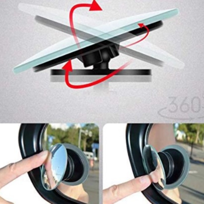 Çerçevesiz  Ayarlanabilir Kör Nokta Aynası 2 li (5343)