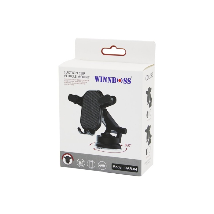 ARAÇ - OTO TELEFON TUTUCU  360° KADEMELİ-UZAYAN-KISALAN KOL  VANTUZLU - OYNAR BAŞ VE KOLLAR (5343)