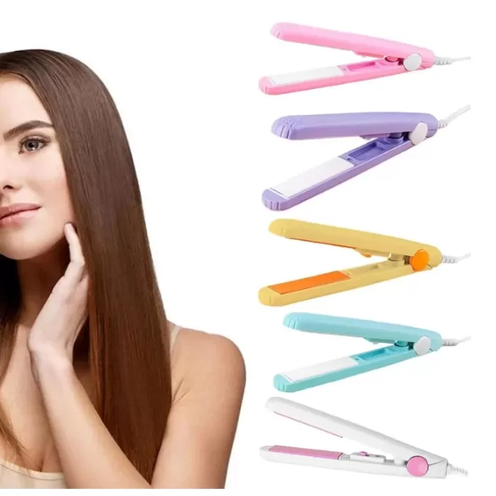 Seyahat Tipi Mini Saç Düzleştirici Seramik Uçlu Düzleştirici  (5343)