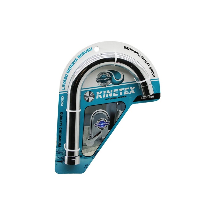 LAVABO BATARYA BORUSU  SÜZGEÇLİ UÇ   KROM KAPLAMA (5343)