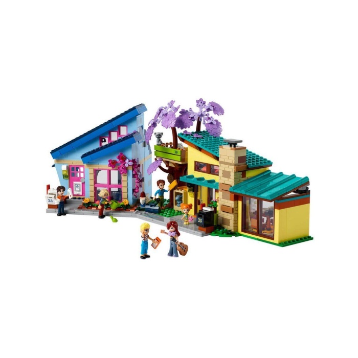 42620 LEGO® Friends Olly ve Paisleynin Aile Evleri 1126 parça +7 yaş
