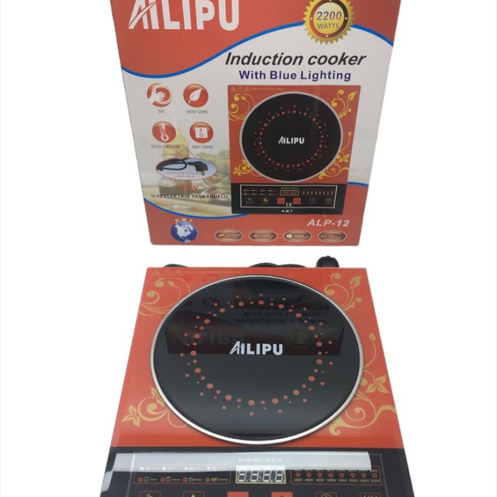 ALP-12 DİJİTAL TEKLİ ELEKTRİKLİ OCAK 2200W (5343)