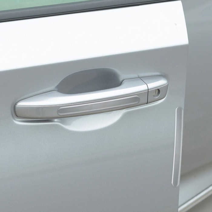 Oto Darbe Koruyucu Şeffaf Kendiliğinden Yapışkanlı Bantlar 4 Adet (5343)