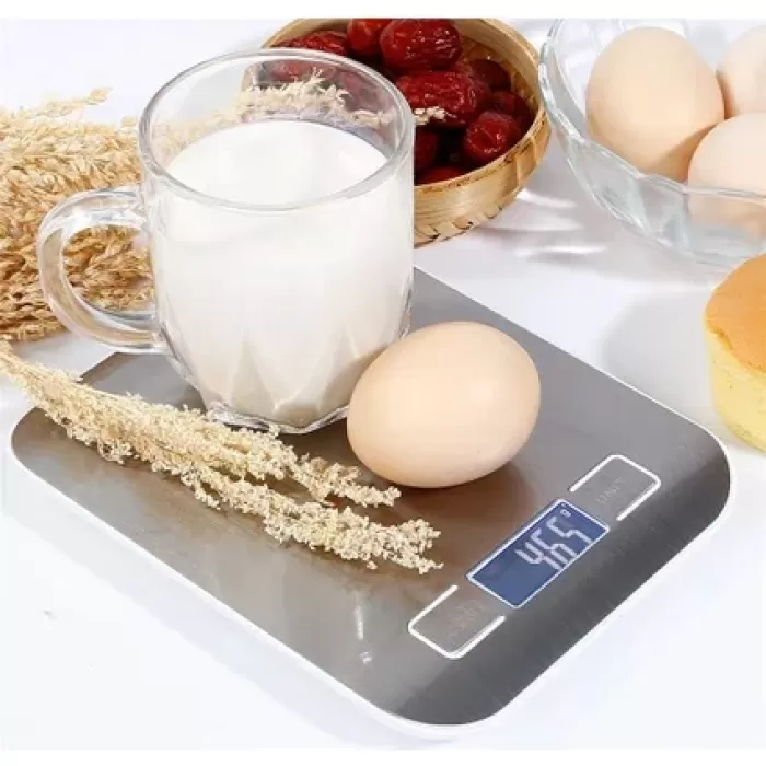 Metal Dijital Mutfak Terazisi Hassas Tartı 5 Kg Crown (5343)