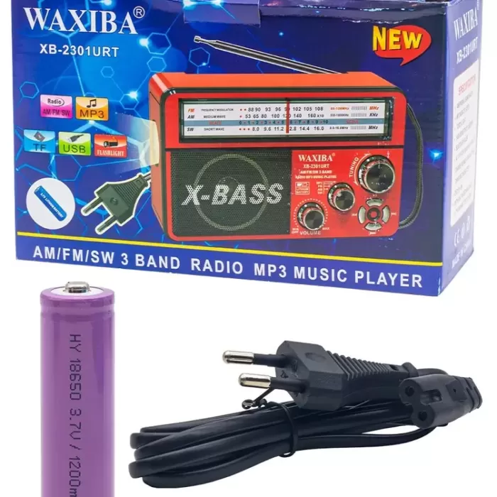 Nostaljik Radyo WAXIBA Nostaljik Radyo Bluetooth Fm Usb XB-2301RT (5343)