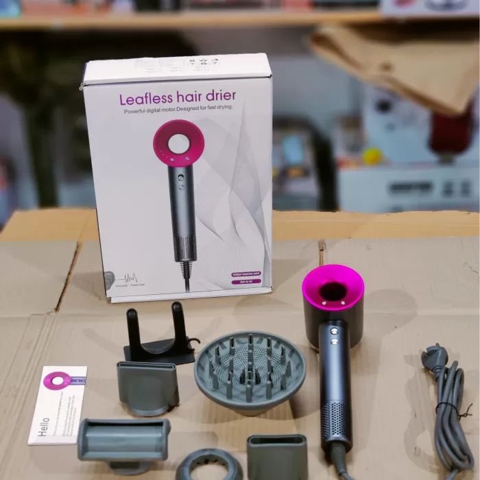 Leafless Hair Dryer 4 In 1 Saç Kurutma Makinası 3 Kademe (5343)